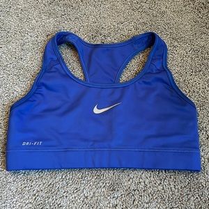 Nike Dri-Fit Cobalt Blue Sports Bra